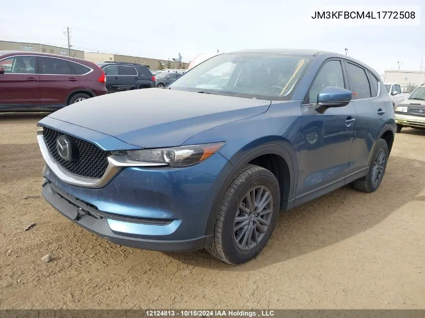 2020 Mazda Cx-5 VIN: JM3KFBCM4L1772508 Lot: 12124813