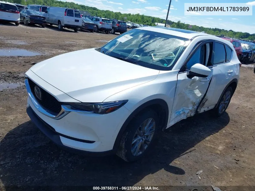 2020 Mazda Cx-5 Grand Touring VIN: JM3KFBDM4L1783989 Lot: 39758311