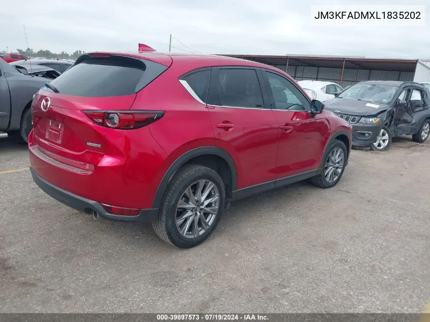 JM3KFADMXL1835202 2020 Mazda Cx-5 Grand Touring