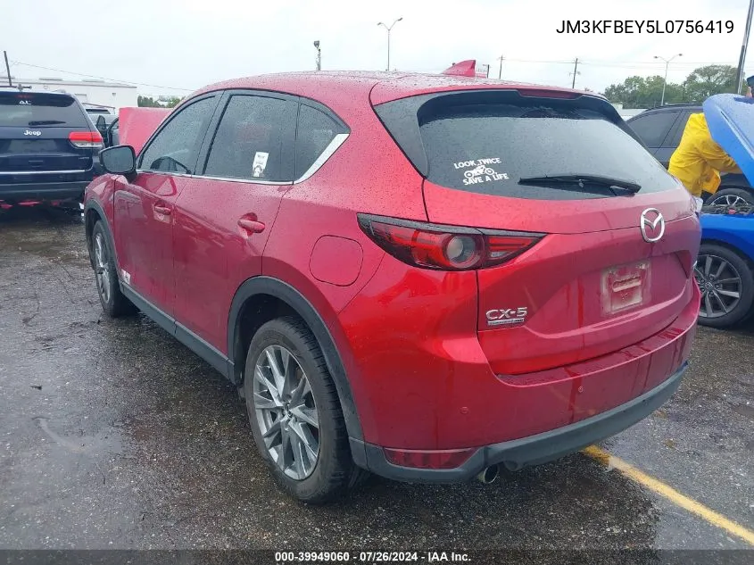 JM3KFBEY5L0756419 2020 Mazda Cx-5 Signature