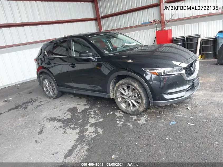 2020 Mazda Cx-5 Grand Touring VIN: JM3KFBDMXL0722135 Lot: 40046041