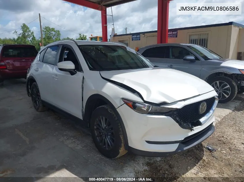 2020 Mazda Cx-5 Touring VIN: JM3KFACM9L0806586 Lot: 40047719