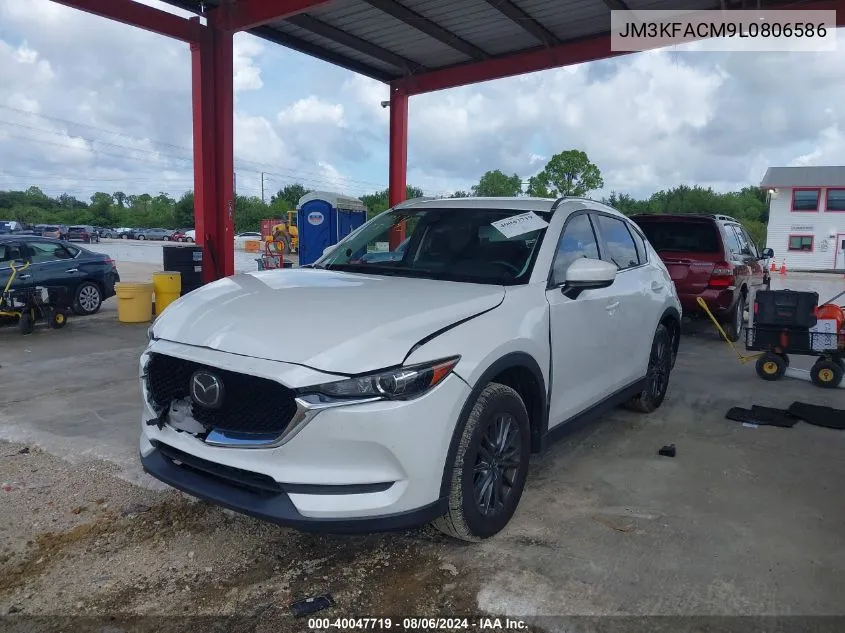 2020 Mazda Cx-5 Touring VIN: JM3KFACM9L0806586 Lot: 40047719