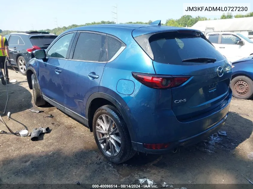 JM3KFADM4L0727230 2020 Mazda Cx-5 Grand Touring