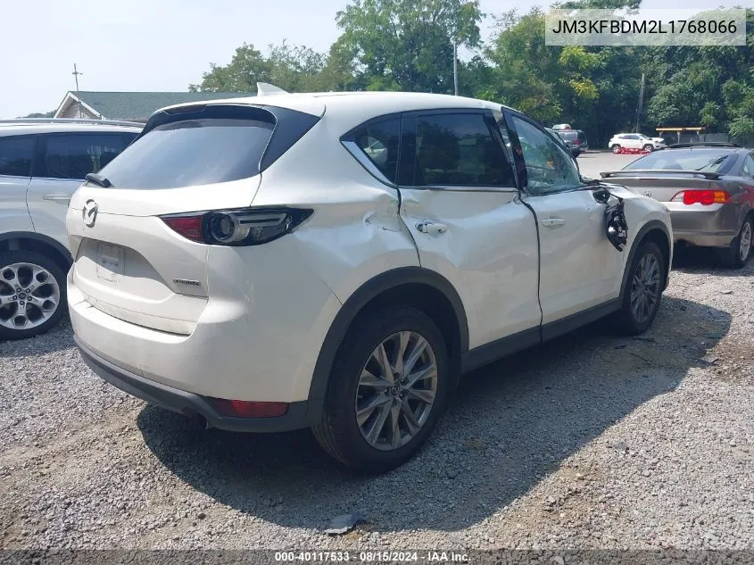 2020 Mazda Cx-5 Grand Touring VIN: JM3KFBDM2L1768066 Lot: 40117533