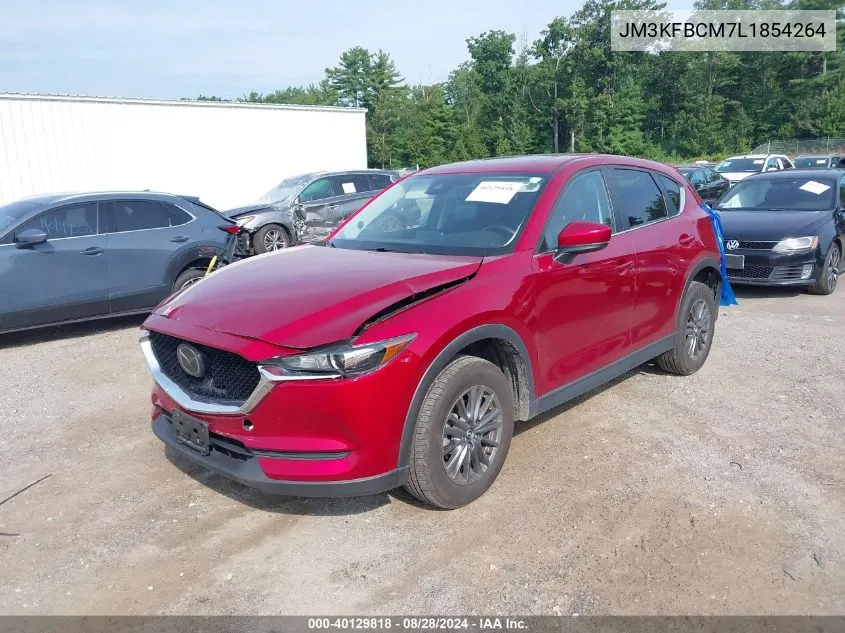 2020 Mazda Cx-5 Touring VIN: JM3KFBCM7L1854264 Lot: 40129818