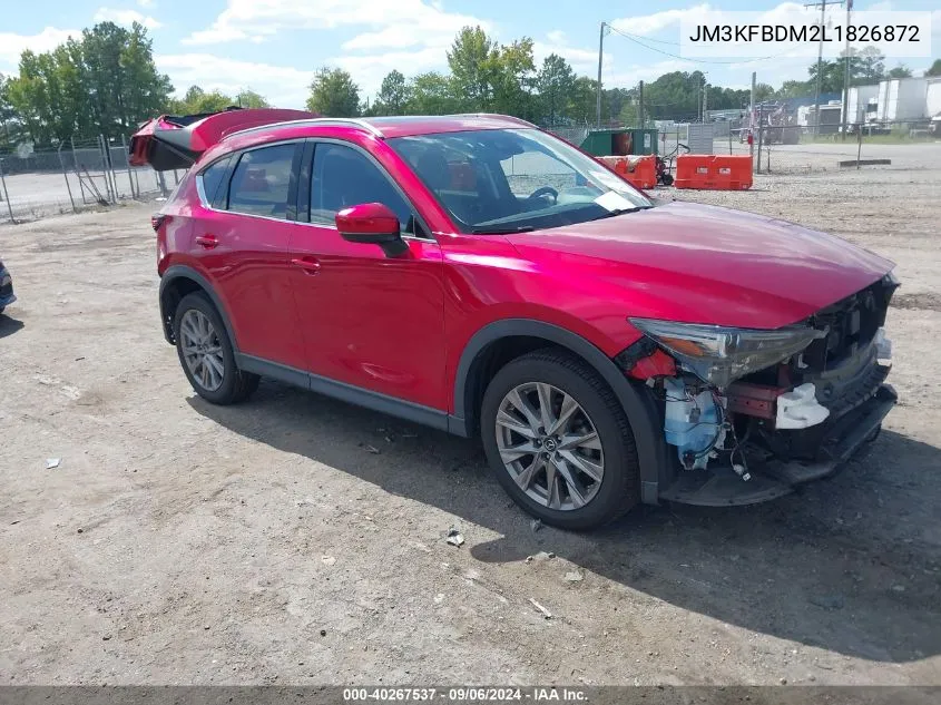 2020 Mazda Cx-5 Grand Touring VIN: JM3KFBDM2L1826872 Lot: 40267537