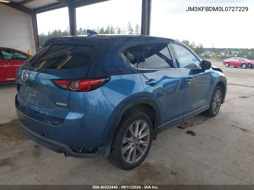 2020 Mazda Cx-5 Grand Touring VIN: JM3KFBDM0L0727229 Lot: 40323448