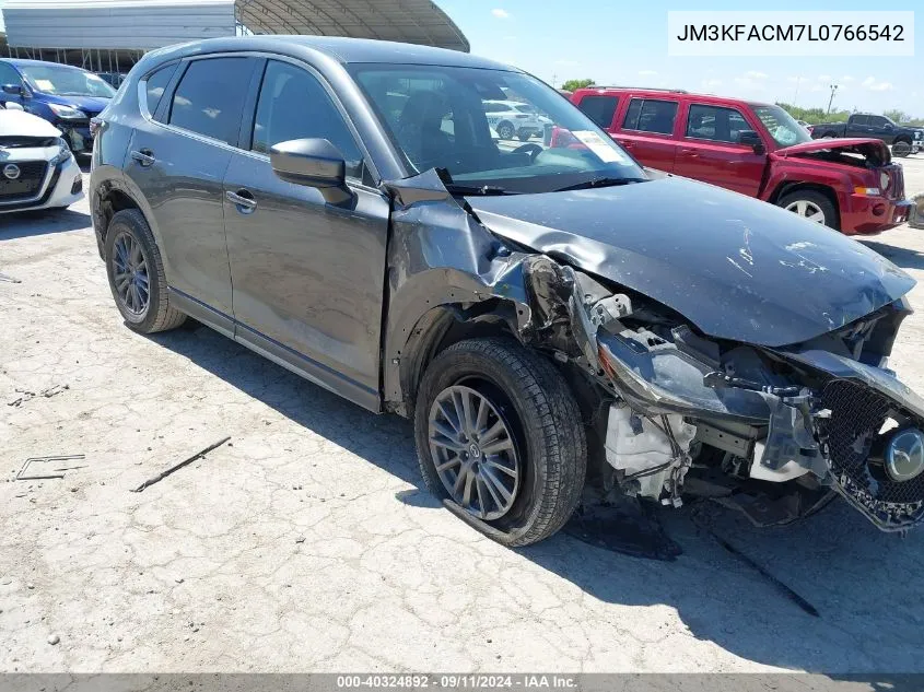 2020 Mazda Cx-5 Touring VIN: JM3KFACM7L0766542 Lot: 40324892