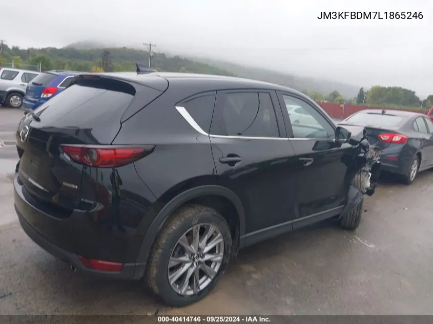 2020 Mazda Cx-5 Grand Touring VIN: JM3KFBDM7L1865246 Lot: 40414746