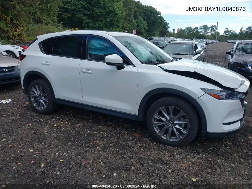 2020 Mazda Cx-5 Grand Touring Reserve VIN: JM3KFBAY1L0840873 Lot: 40424028