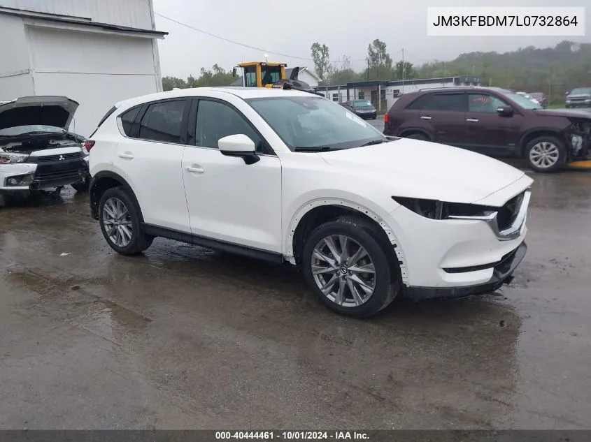 2020 Mazda Cx-5 Grand Touring VIN: JM3KFBDM7L0732864 Lot: 40444461