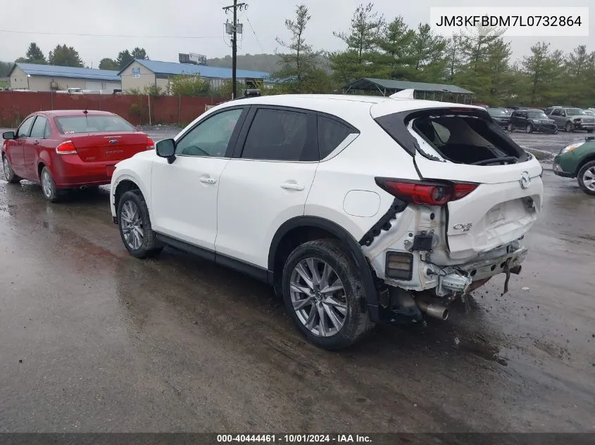 2020 Mazda Cx-5 Grand Touring VIN: JM3KFBDM7L0732864 Lot: 40444461