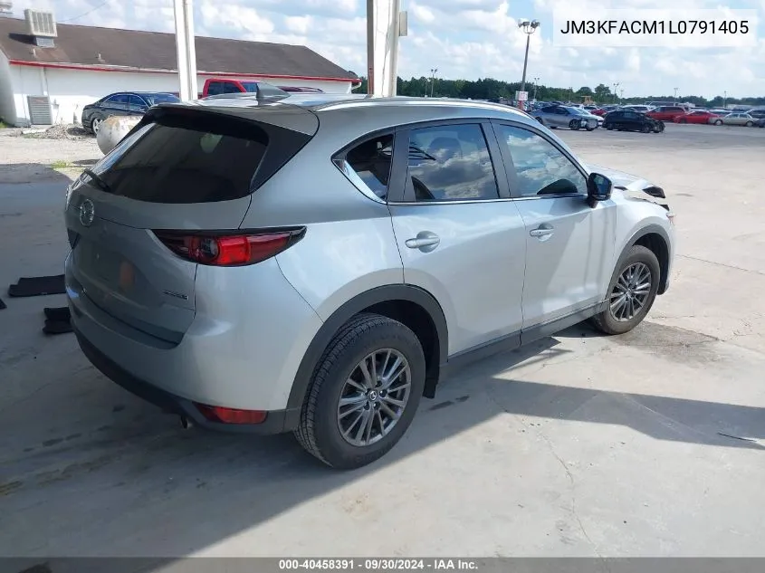 2020 Mazda Cx-5 Touring VIN: JM3KFACM1L0791405 Lot: 40458391