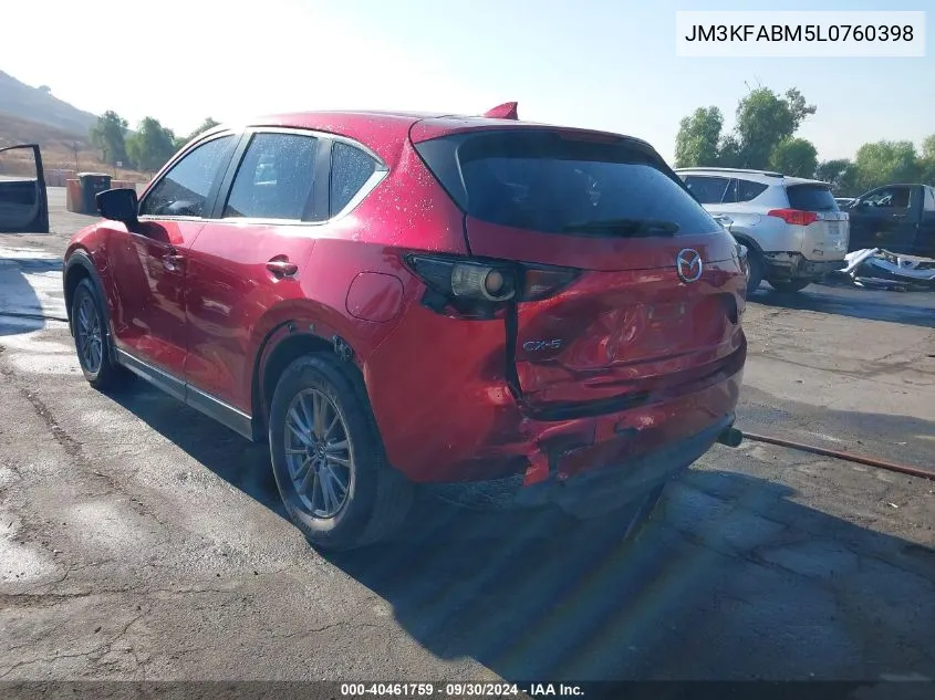 JM3KFABM5L0760398 2020 Mazda Cx-5 Sport