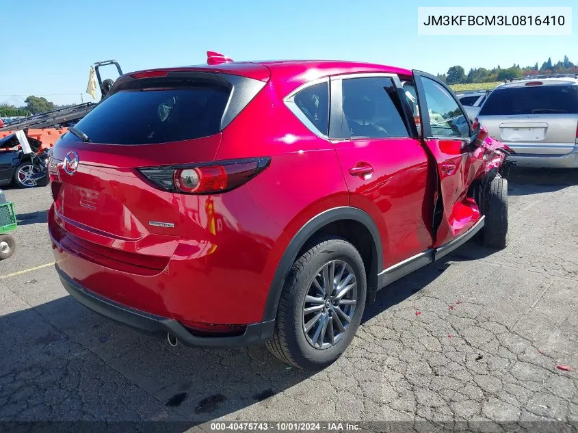 2020 Mazda Cx-5 Touring VIN: JM3KFBCM3L0816410 Lot: 40475743