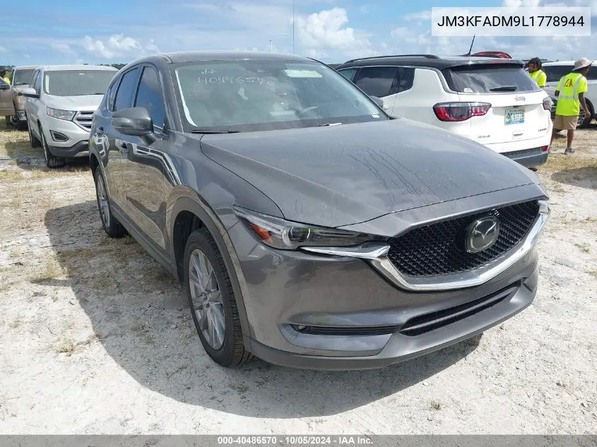 2020 Mazda Cx-5 Grand Touring VIN: JM3KFADM9L1778944 Lot: 40486570