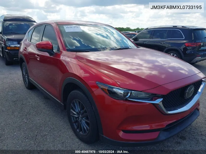 2020 Mazda Cx-5 Sport VIN: JM3KFABMXL0733195 Lot: 40487978