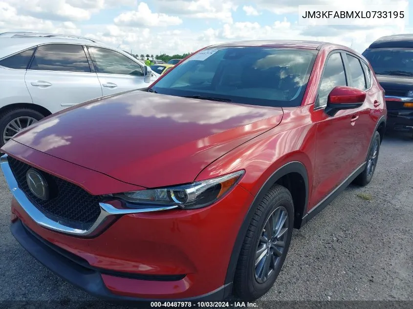 2020 Mazda Cx-5 Sport VIN: JM3KFABMXL0733195 Lot: 40487978