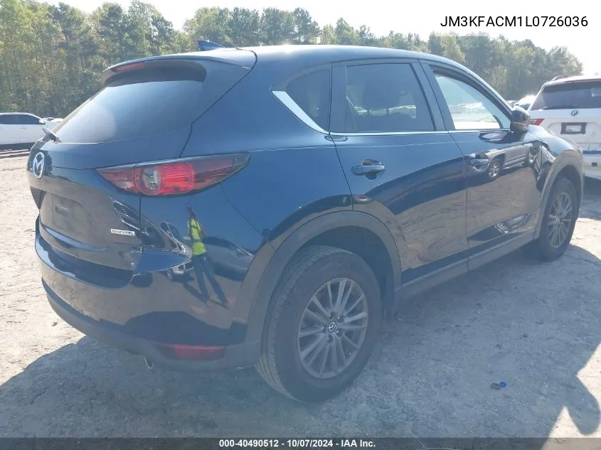 JM3KFACM1L0726036 2020 Mazda Cx-5 Touring