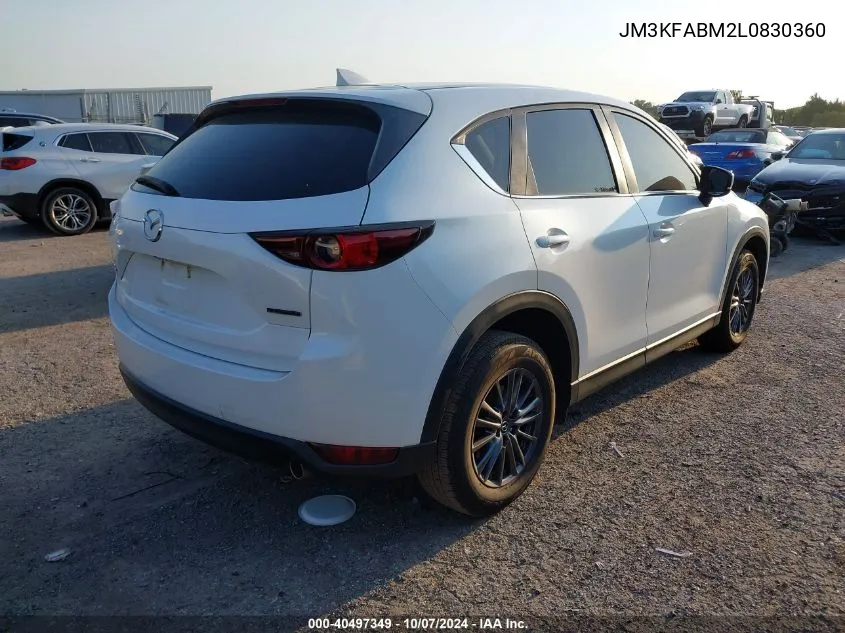 JM3KFABM2L0830360 2020 Mazda Cx-5 Sport