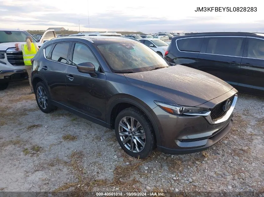 2020 Mazda Cx-5 Signature VIN: JM3KFBEY5L0828283 Lot: 40501018