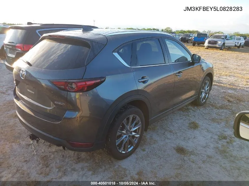 2020 Mazda Cx-5 Signature VIN: JM3KFBEY5L0828283 Lot: 40501018