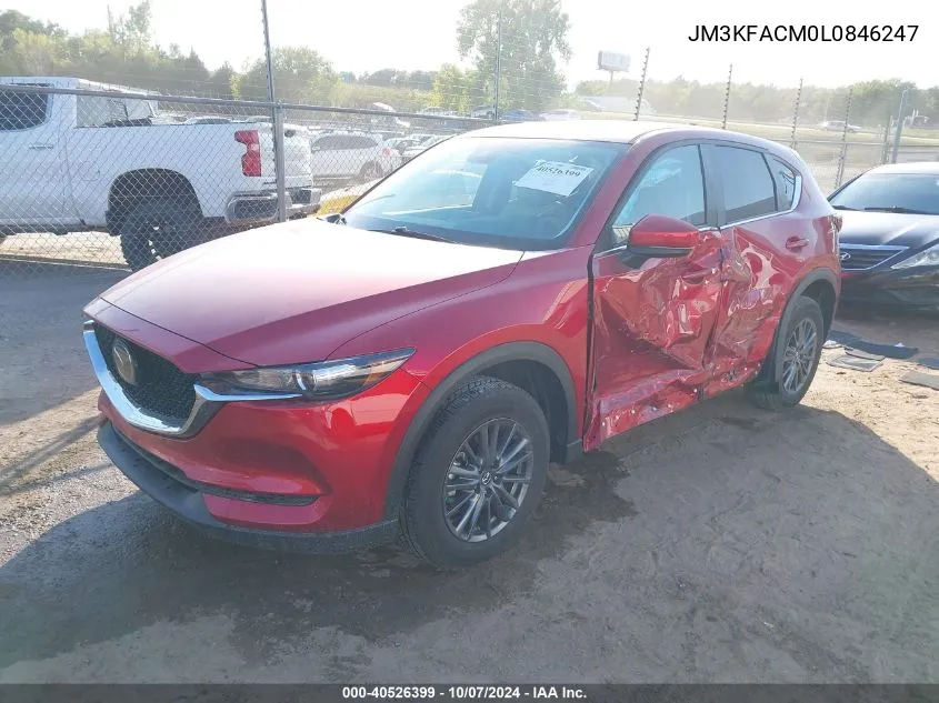 JM3KFACM0L0846247 2020 Mazda Cx-5 Touring