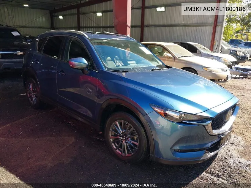 2020 Mazda Cx-5 Touring VIN: JM3KFACM4L1800186 Lot: 40540689