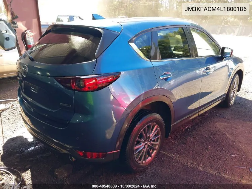 2020 Mazda Cx-5 Touring VIN: JM3KFACM4L1800186 Lot: 40540689