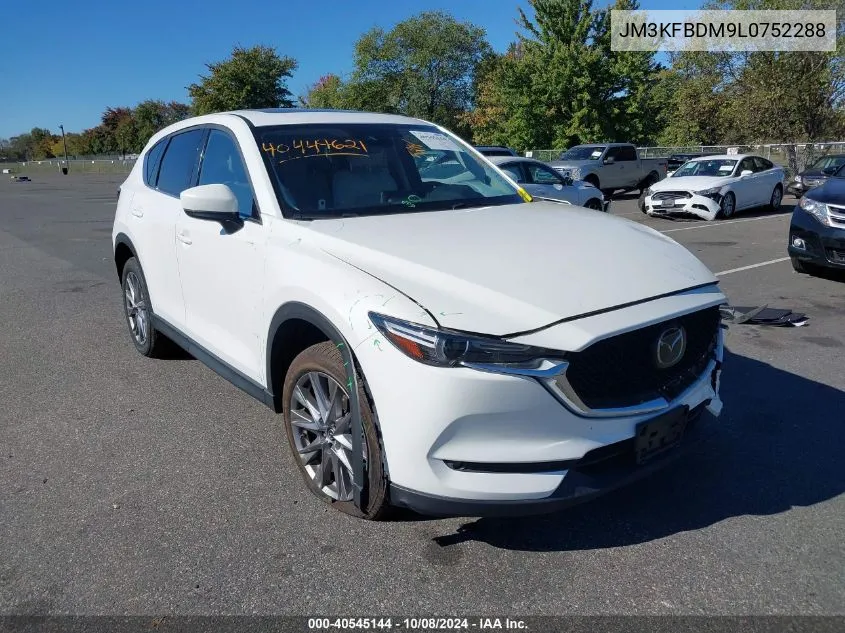 2020 Mazda Cx-5 Grand Touring VIN: JM3KFBDM9L0752288 Lot: 40545144