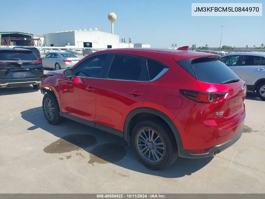 2020 Mazda Cx-5 Touring VIN: JM3KFBCM5L0844970 Lot: 40558422