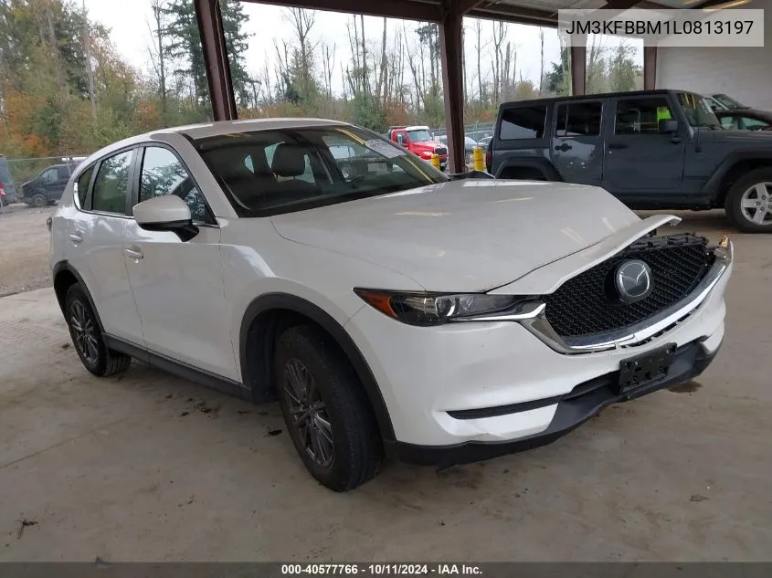 2020 Mazda Cx-5 Sport VIN: JM3KFBBM1L0813197 Lot: 40577766