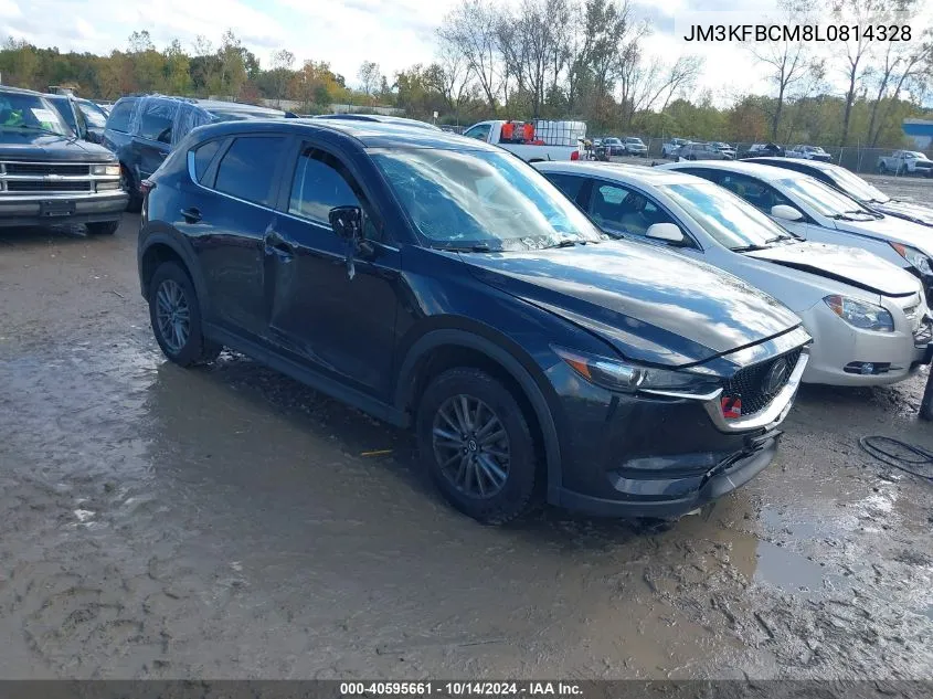 2020 Mazda Cx-5 Touring VIN: JM3KFBCM8L0814328 Lot: 40595661