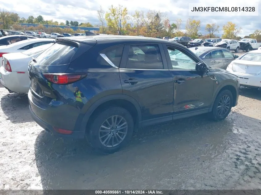 2020 Mazda Cx-5 Touring VIN: JM3KFBCM8L0814328 Lot: 40595661