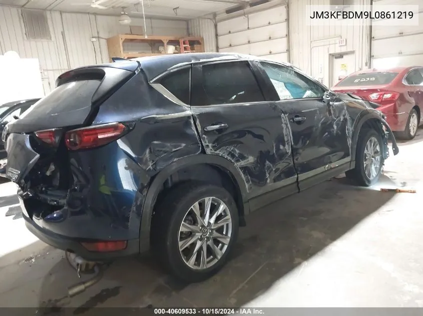 2020 Mazda Cx-5 Grand Touring VIN: JM3KFBDM9L0861219 Lot: 40609533