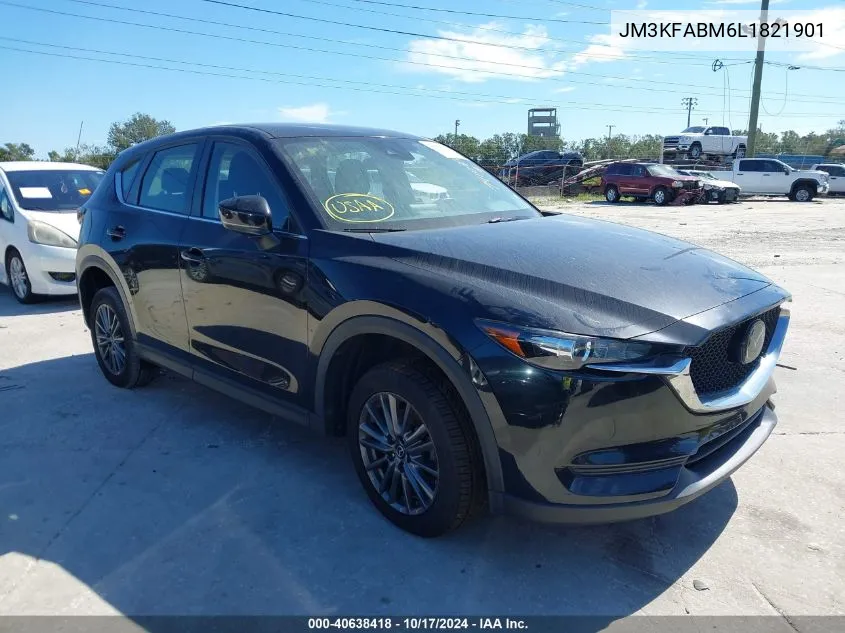 2020 Mazda Cx-5 Sport VIN: JM3KFABM6L1821901 Lot: 40638418