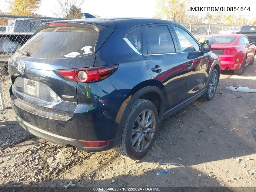 2020 Mazda Cx-5 Grand Touring VIN: JM3KFBDM0L0854644 Lot: 40640623