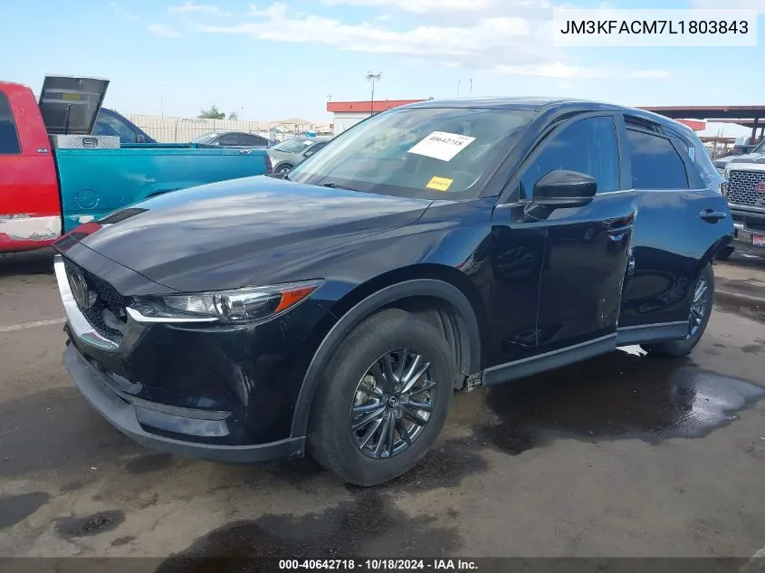 2020 Mazda Cx-5 Touring VIN: JM3KFACM7L1803843 Lot: 40642718