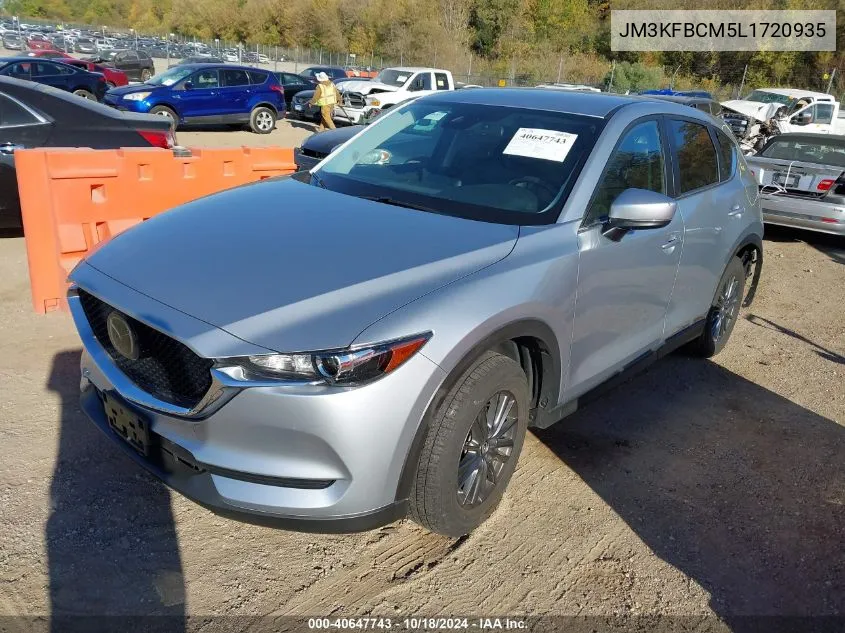 2020 Mazda Cx-5 Touring VIN: JM3KFBCM5L1720935 Lot: 40647743