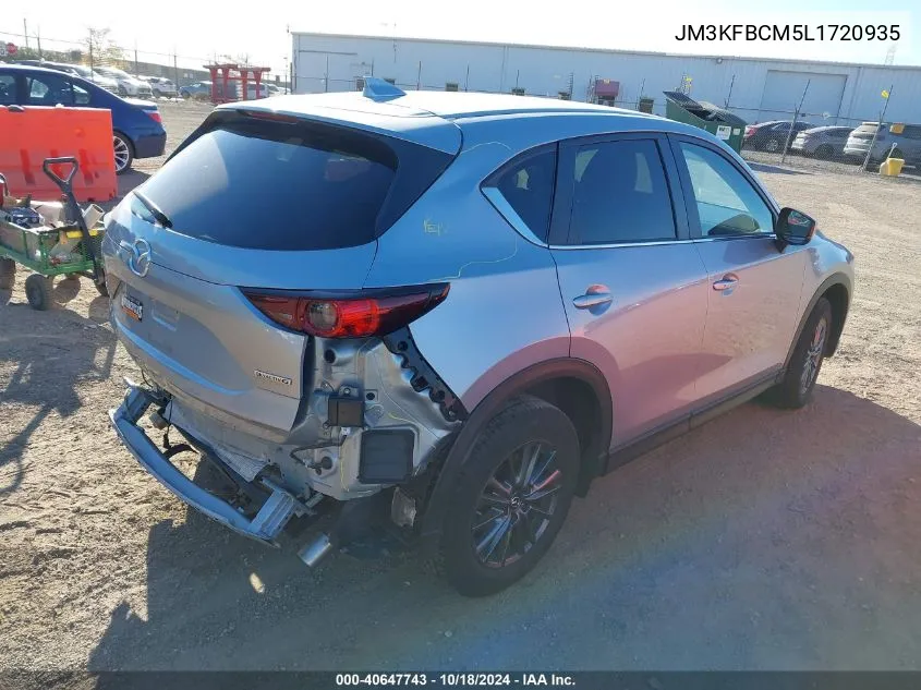 2020 Mazda Cx-5 Touring VIN: JM3KFBCM5L1720935 Lot: 40647743