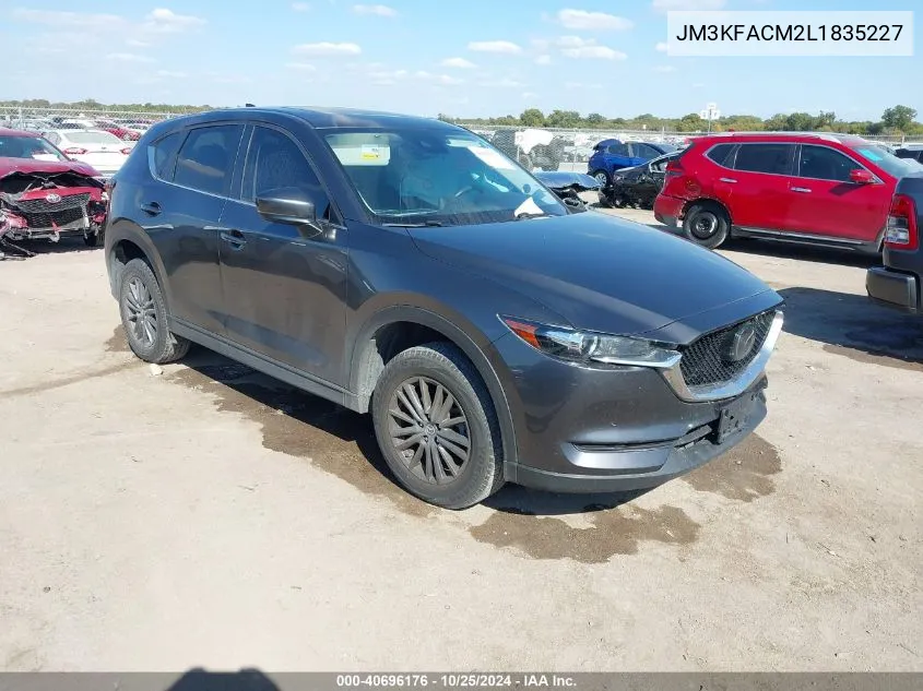 2020 Mazda Cx-5 Touring VIN: JM3KFACM2L1835227 Lot: 40696176