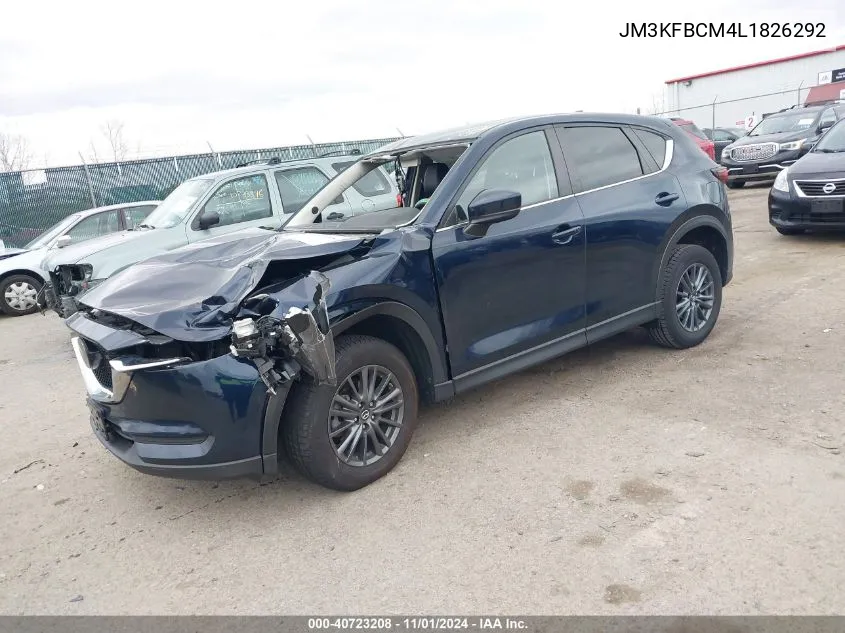 2020 Mazda Cx-5 Touring VIN: JM3KFBCM4L1826292 Lot: 40723208