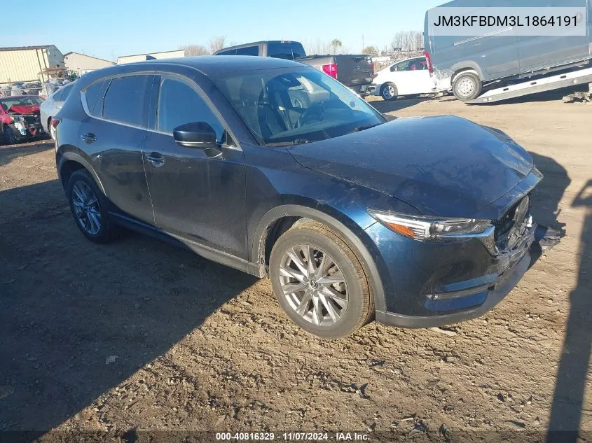 2020 Mazda Cx-5 Grand Touring VIN: JM3KFBDM3L1864191 Lot: 40816329