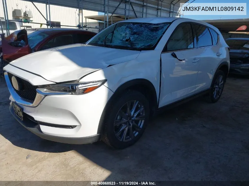 2020 Mazda Cx-5 Grand Touring VIN: JM3KFADM1L0809142 Lot: 40868523