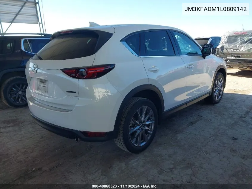 2020 Mazda Cx-5 Grand Touring VIN: JM3KFADM1L0809142 Lot: 40868523