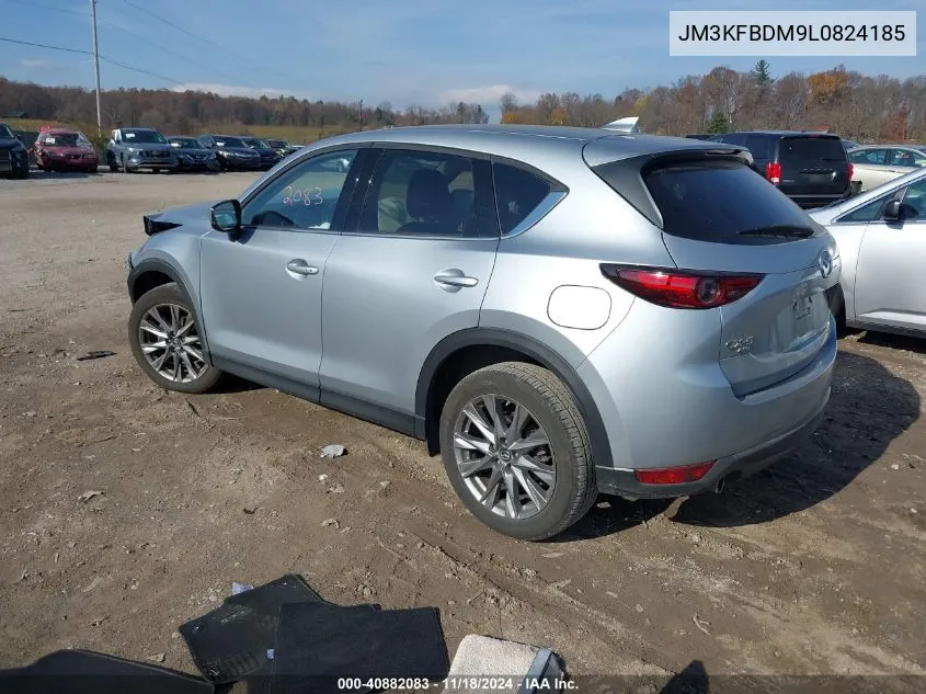 2020 Mazda Cx-5 Grand Touring VIN: JM3KFBDM9L0824185 Lot: 40882083