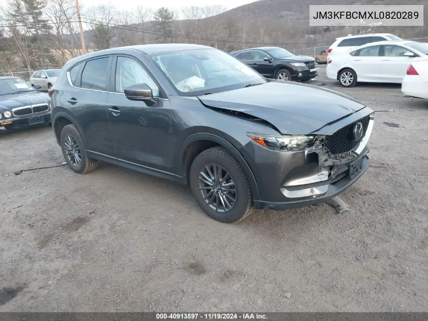 2020 Mazda Cx-5 Touring VIN: JM3KFBCMXL0820289 Lot: 40913597