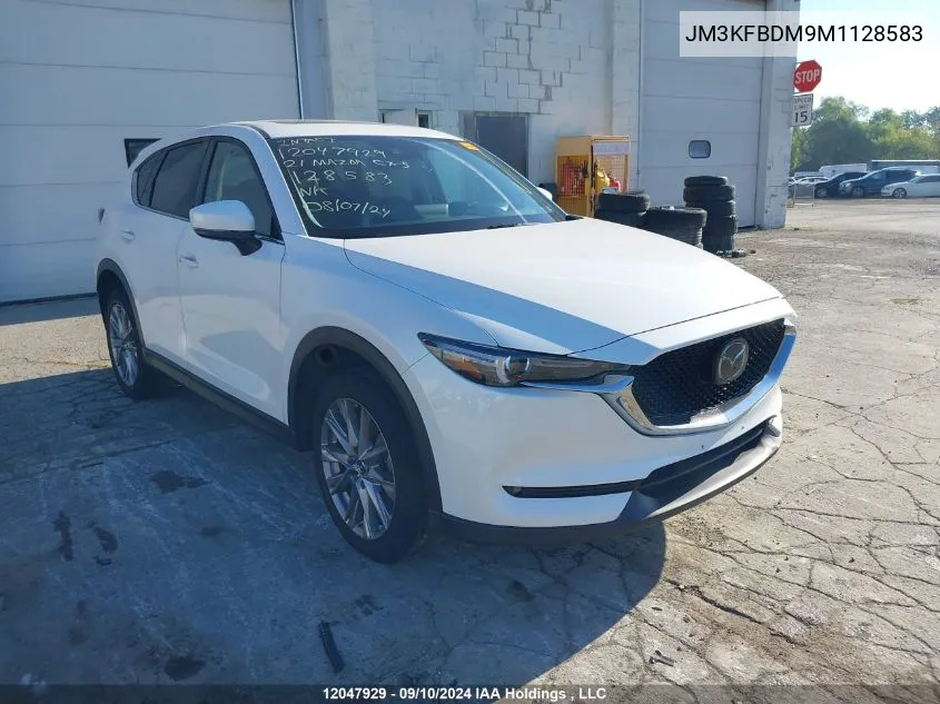 2021 Mazda Cx-5 VIN: JM3KFBDM9M1128583 Lot: 12047929