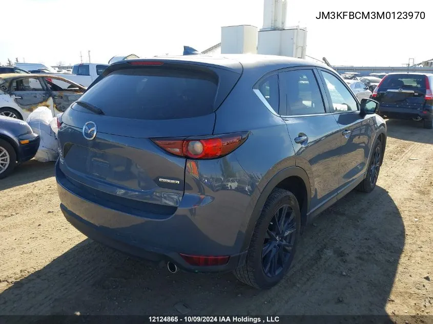 2021 Mazda Cx-5 VIN: JM3KFBCM3M0123970 Lot: 12124865